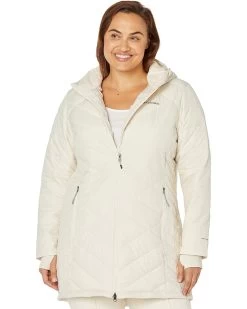 Columbia Plus Size Heavenly Long Hooded Jacket