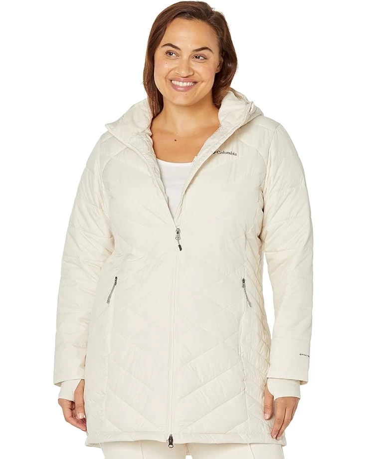 Columbia Plus Size Heavenly Long Hooded Jacket 3 Columbia Plus Size Heavenly Long Hooded Jacket