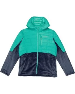 Columbia Kids Powder Lite™ Novelty Hooded Jacket (Little Kids/Big Kids)