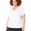 Columbia Plus Size Hike™ Short Sleeve V-Neck 1 Columbia Plus Size Hike™ Short Sleeve V-Neck -Fashion Hub Shop 717jfcQCFCL. AC SR736920