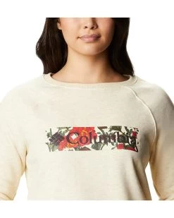 Columbia Women's Hart Mountain Graphic Crew, Soft Pullover