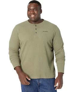 Columbia Big & Tall Pine Peak™ Waffle Long Sleeve Henley