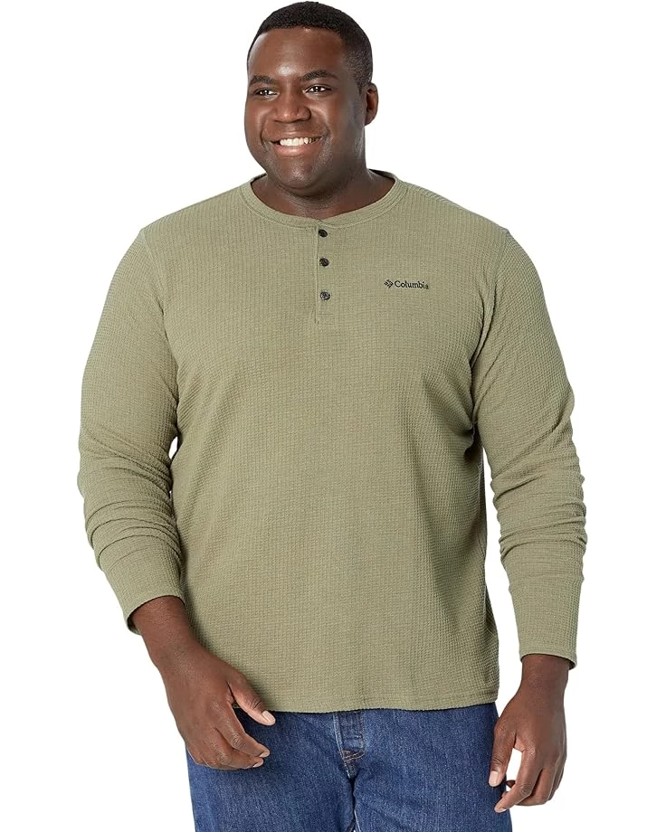 Columbia Big & Tall Pine Peak™ Waffle Long Sleeve Henley 3 Columbia Big & Tall Pine Peak™ Waffle Long Sleeve Henley
