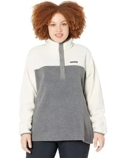 Columbia Plus Size Benton Springs™ 12 Snap Pullover