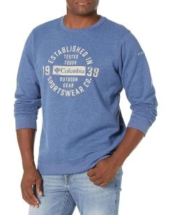 Columbia Men's Hart Mountain Graphic Crew, Soft Pullover